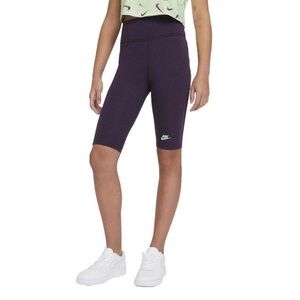 Nike Sportswear Girl’s Bike Short Purple Cotton Size Medium 8/10